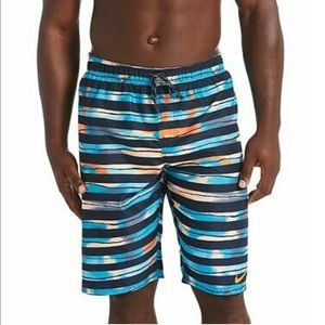 Nike BLOCK STRIPE BREAKER 11" SWIM VOLLEY TRUNKS